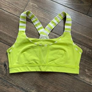 Rare Lululemon Seawheeze Run: Stuff Your Bra: High Impact Running bra Size 8
